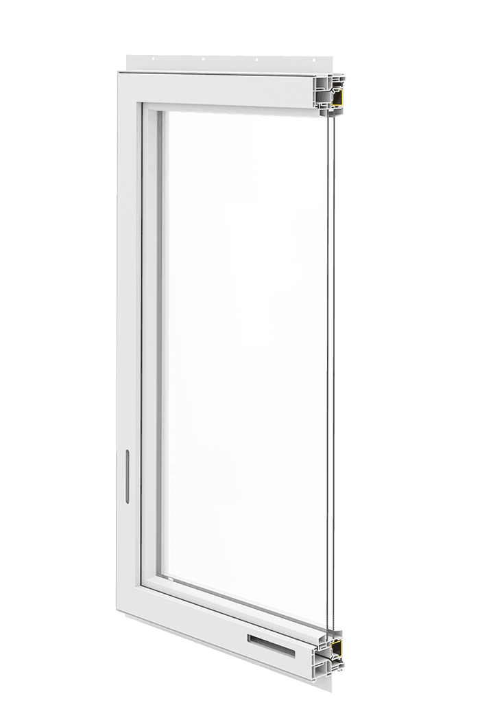 VISION Casement Window: Outward Opening Design