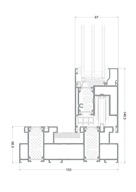 Ultraglide Cross Section