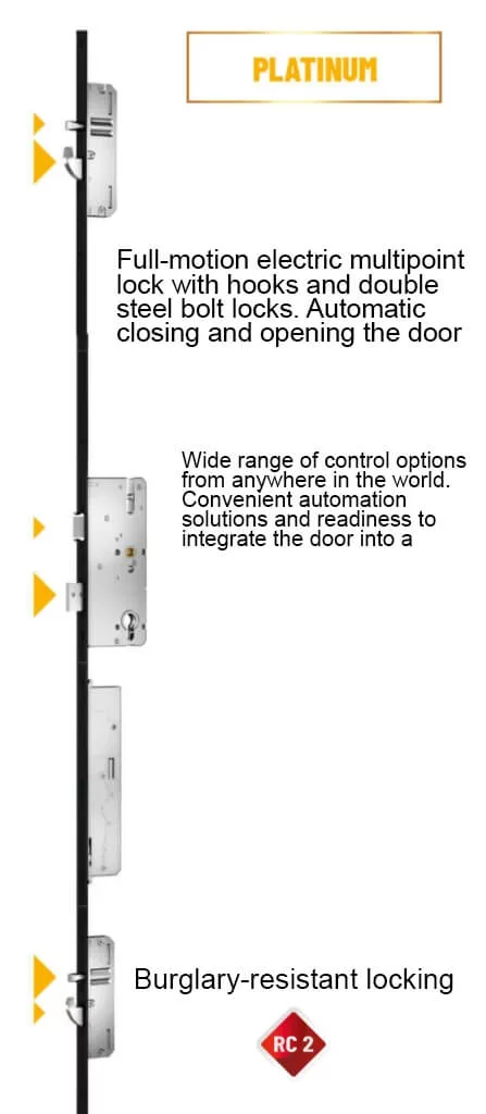 Experience opulence with Neway Doors Variant in Platinum