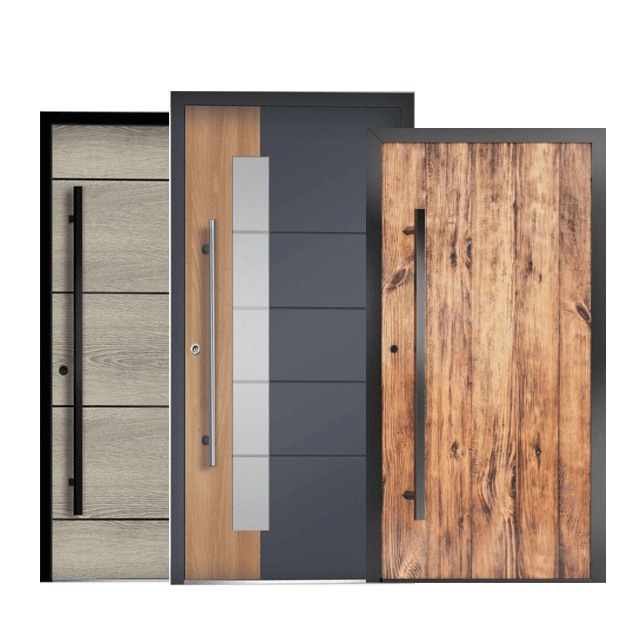 NEWAY door showcasing sleek and modern design